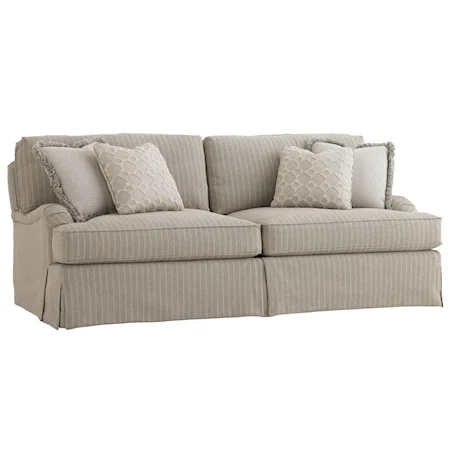 Colton Hall Stationary Sofa with Skirted Base